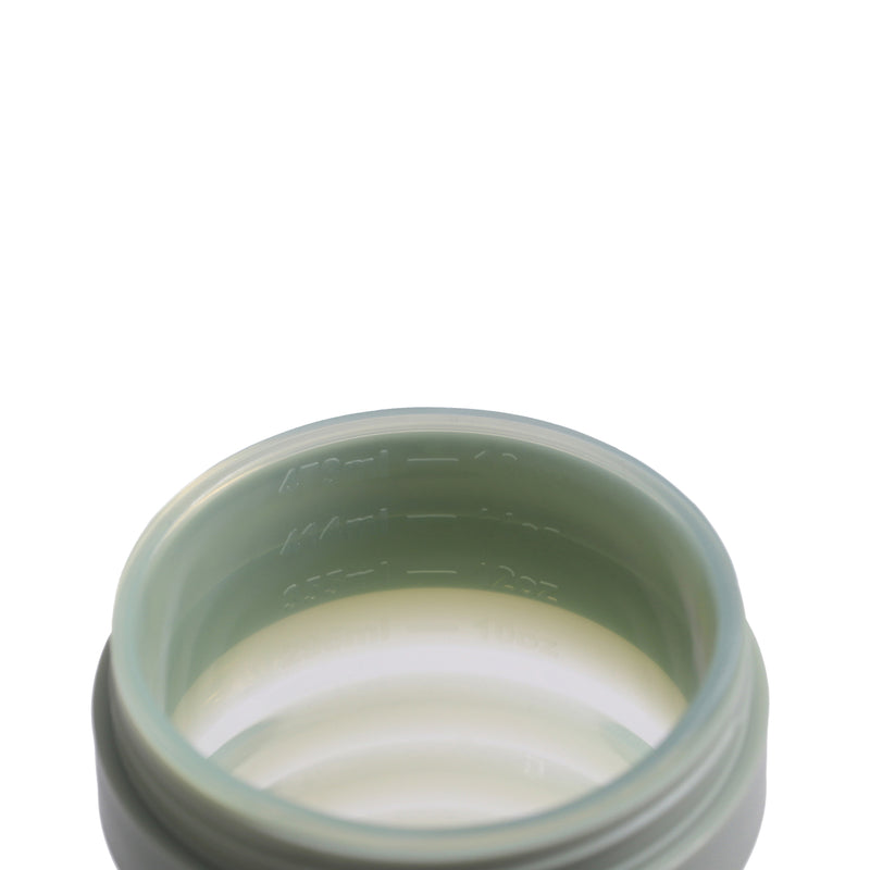 NY発！クシャッと折りたためるマイカップ stojo BIGGIE 470ml 　ジェリーセージ