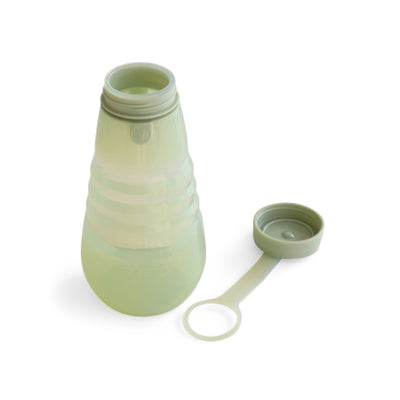 NY発！クシャッと折りたためるボトル stojo BOTTLE 590ml 　ジェリーセージ