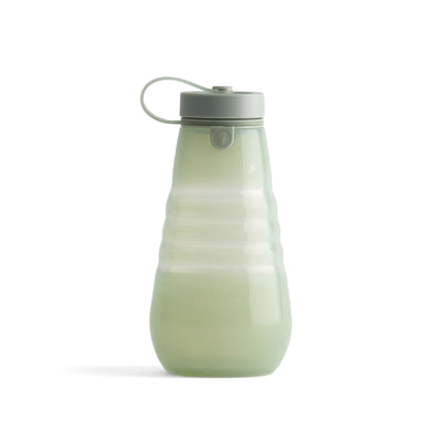 NY発！クシャッと折りたためるボトル stojo BOTTLE 590ml 　ジェリーセージ