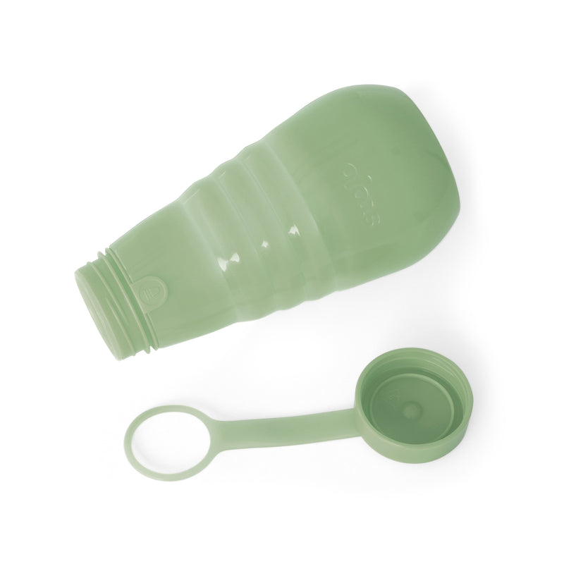 NY発！クシャッと折りたためるボトル stojo BOTTLE 590ml 　ジェリーセージ