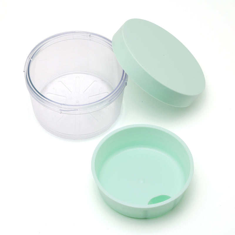 2025年限定 GEL-COOL  round with inner tray 400ml　ミントグリーン