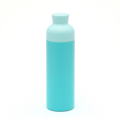 シンプルで使いやすい形状のステンレスボトル 330ml　ブルーラグーン