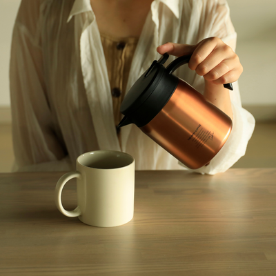 いつでも美味しいコーヒーが飲める コーヒーサーバー カフア 635ml　カッパー
